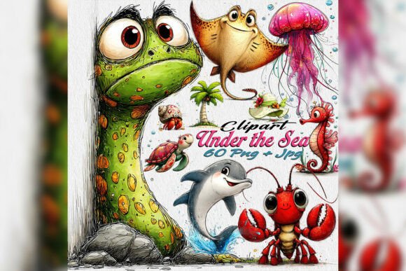 Download Whimsical Under Sea Clipart Baby Shower - Shower Collection