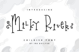 Download Milky River Font - Premium Bundle