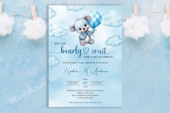 Download We Can Bearly Wait Baby Shower Invite - Shower Collection