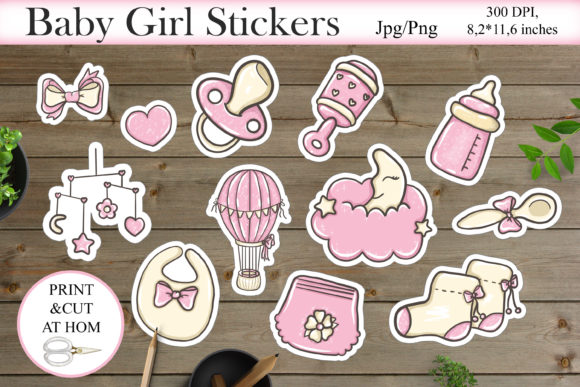 Download Baby Shower Printable Stickers Design - Shower Collection